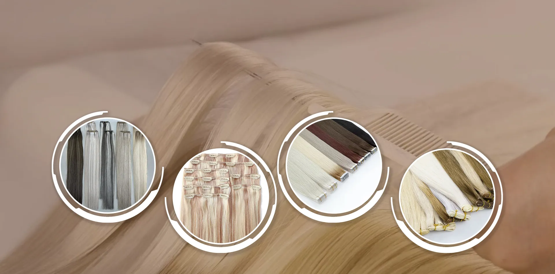 Fábrica de extensiones de cabello OEM y ODM