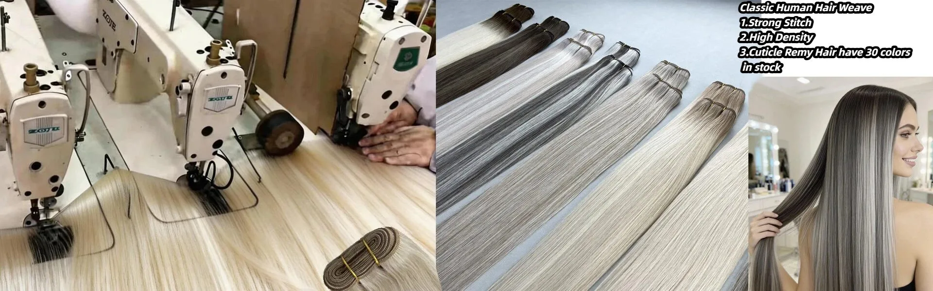 Tejido de cabello humano