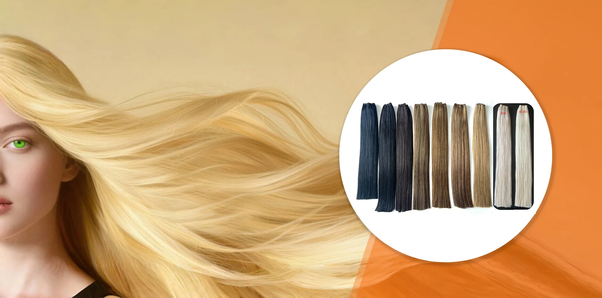 Proveedor profesional de extensiones de cabello humano