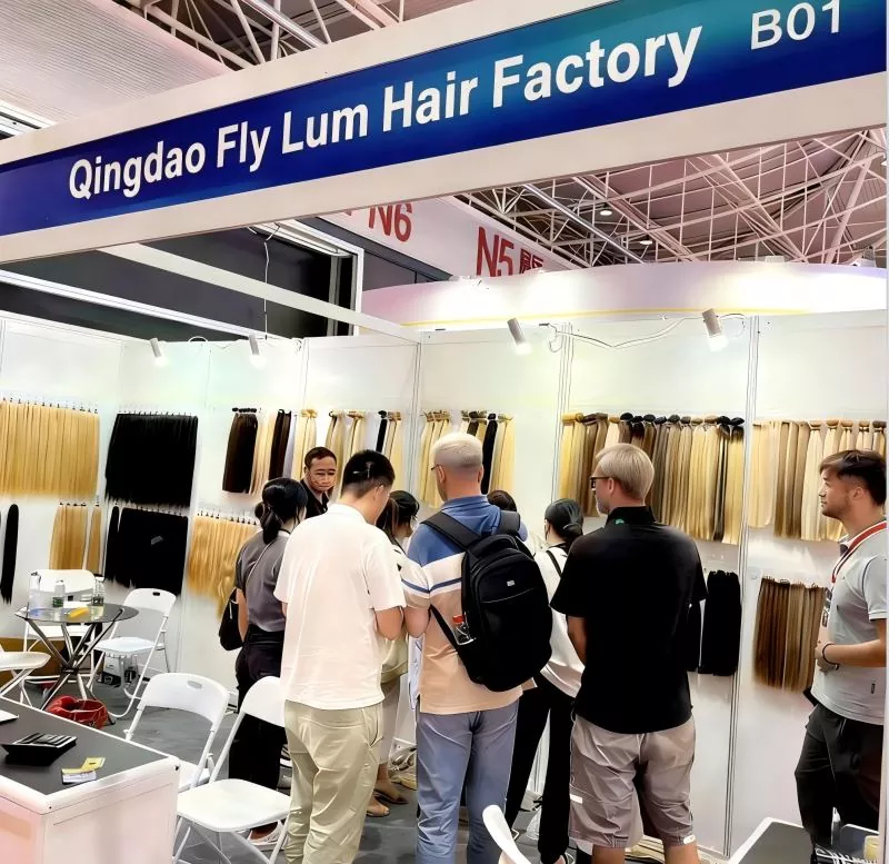 Lum Hair Factory exhibe extensiones de cabello premium en la Exposición de Comercio Internacional