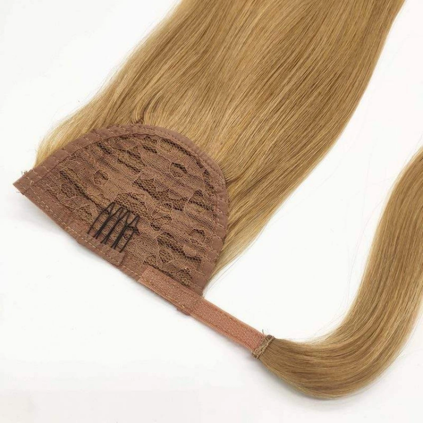 Extensión de cola de caballo de cabello humano