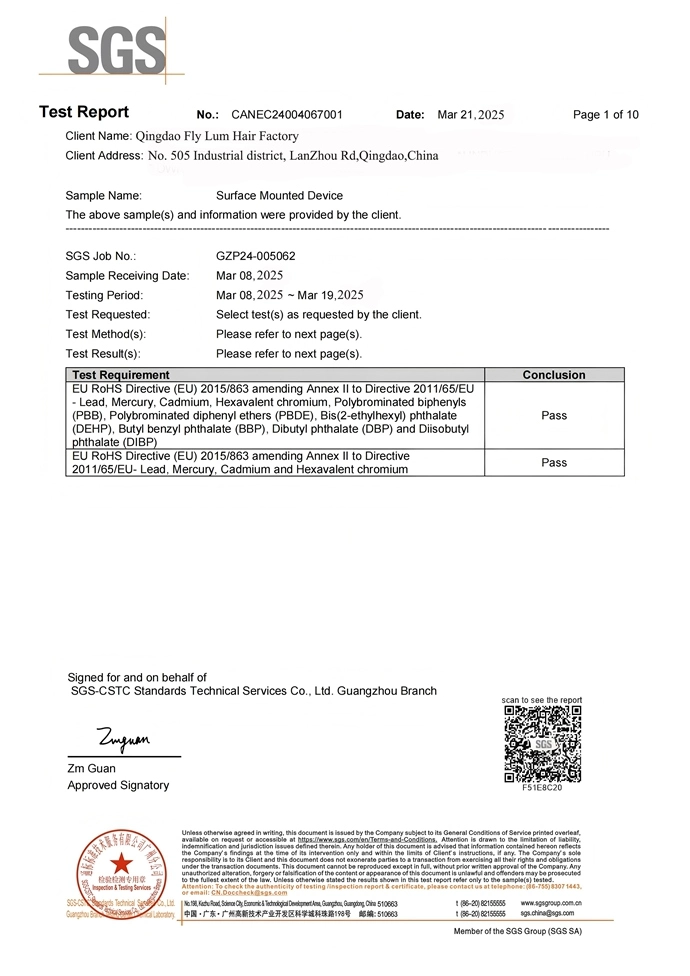 Hand Tied Hair Extensions