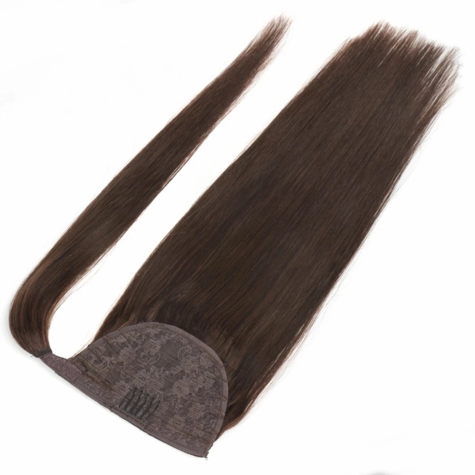 Extensiones de cabello de cola de caballo Cabello humano