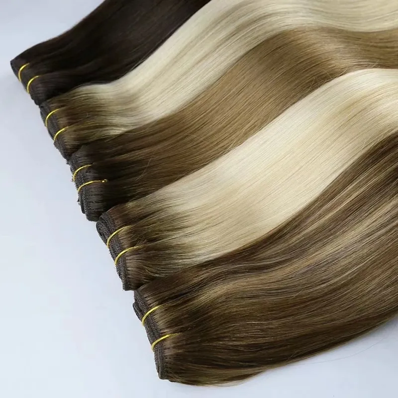 Extensiones de cabello de trama Cabello humano